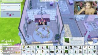 BUILDING A MAID CAFE IN THE SIMS (PART 3) - INDIGO WHITE