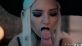 EVA ELFIE HALLOWEEN WITCH COSPLAY BLOWJOB COWGIRL ONLYFANS SEX VIDEO