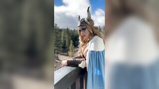 DARSHELLE STEVENS VIKING COSPLAY SEX TAPE VIDEO