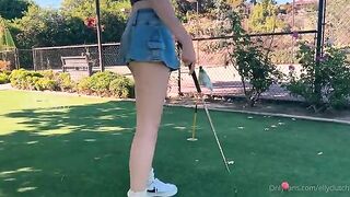 Elly Clutch Golf Date Turns Into Outdoor Doggystyle Sex Blowjob Facial Video